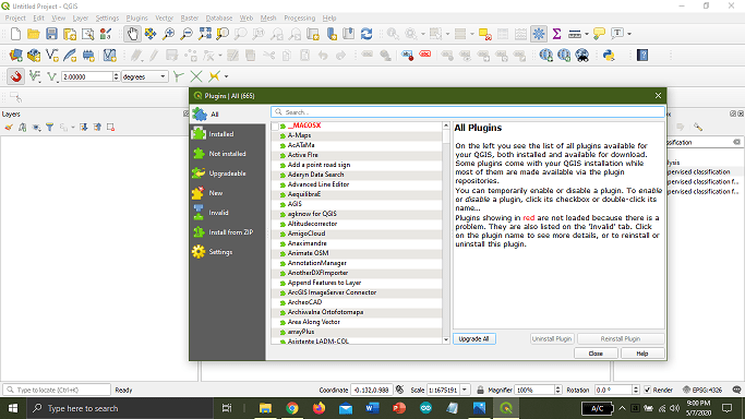 QGIS plugins