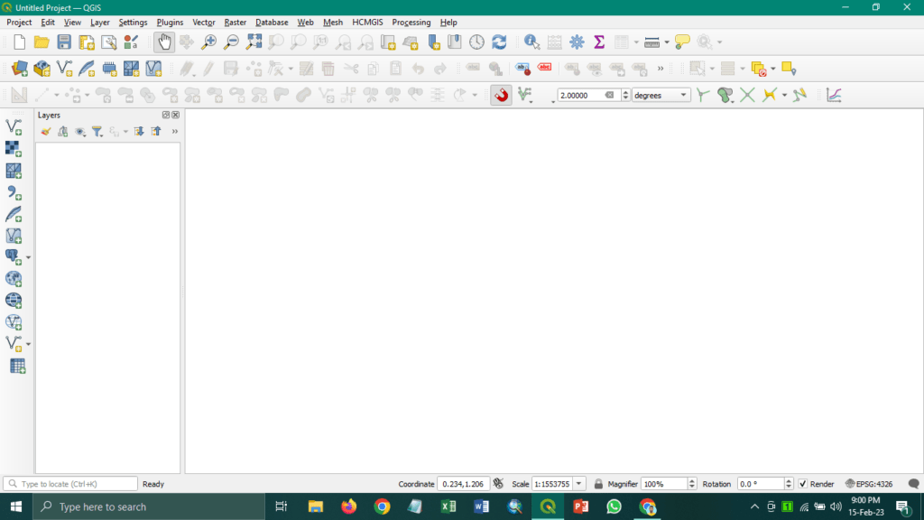 QGIS Interface